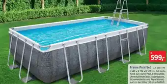 Bauhaus Bestway Frame Pool-Set Angebot