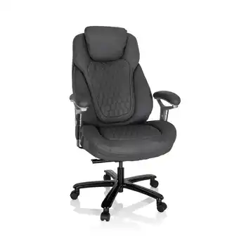 Netto Marken-Discount hjh OFFICE XXL Drehstuhl XXL PULLMANN Kunstleder mit Armlehnen (höhenverstellbar) Angebot