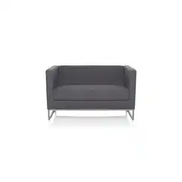 Netto Marken-Discount hjh OFFICE Lounge Sofa BARBADOS Stoff mit Armlehnen Angebot
