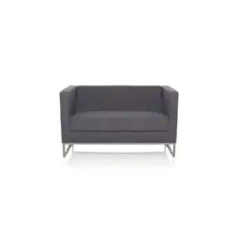 Netto Marken-Discount hjh OFFICE Lounge Sofa BARBADOS Stoff mit Armlehnen Angebot
