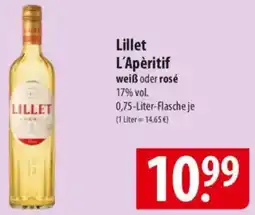 Famila Nord Ost Lillet L'Apéritif Angebot