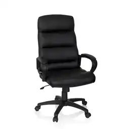 Netto Marken-Discount hjh OFFICE Profi Chefsessel FUTURA 100 Kunstleder mit Armlehnen Angebot