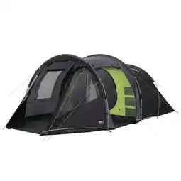 Netto Marken-Discount HIGH PEAK Tunnelzelt Paros 5 Personen Camping Familien Zelt 2 Kabinen Vorraum Angebot