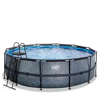 Netto Marken-Discount EXIT Frame Pool ø450x122cm mit Sandfilterpumpe, versch. Ausführungen Angebot