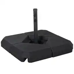 Netto Marken-Discount Outsunny Schirmständer Stahl, HDPE-Kunststoff Angebot