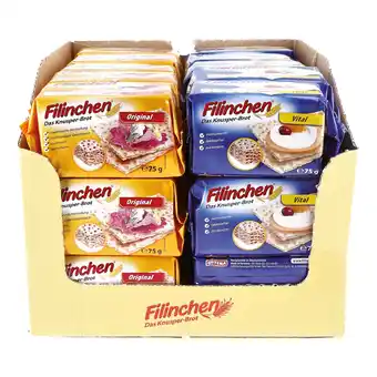 Netto Marken-Discount Filinchen Knäckebrot 75 g, verschiedene Sorten, 30er Pack Angebot