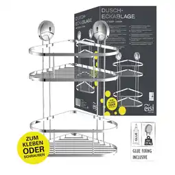 Netto Marken-Discount Eisl Duschregal ohne Bohren 2 Etagen Chrom Angebot