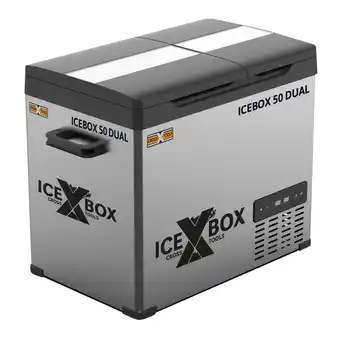 Netto Marken-Discount Cross Tools Kompressor-Kühlbox ICEBOX 50 DUAL Angebot