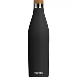Netto Marken-Discount SIGG Thermosflasche Trinkflasche Meridian Black 0,7L Angebot