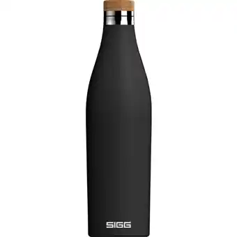 Netto Marken-Discount SIGG Thermosflasche Trinkflasche Meridian Black 0,7L Angebot