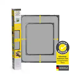 Netto Marken-Discount EASYmaxx Moskitonetz Magic Fit anthrazit Angebot