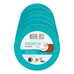 Netto Marken-Discount BLÜTE-ZEIT Körperbutter Bio-Kokosnuss 200 ml, 6er Pack Angebot