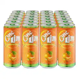 Netto Marken-Discount One Lim Mandarine 0,33 Liter Dose, 24er Pack Angebot