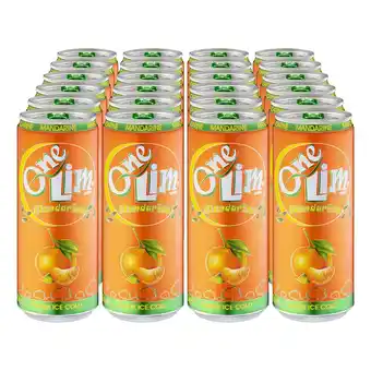 Netto Marken-Discount One Lim Mandarine 0,33 Liter Dose, 24er Pack Angebot