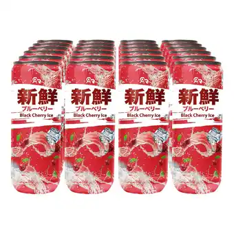Netto Marken-Discount ACR Fresh Black Cherry Ice Sparkling 0,33 Liter Dose, 24er Pack Angebot