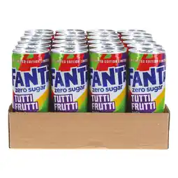 Netto Marken-Discount Fanta Tutti Frutti Zero 0,25 Liter Dose, 24er Pack Angebot