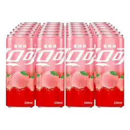 Netto Marken-Discount Coke Peach 0,33 Liter Dose, 24er Pack Angebot