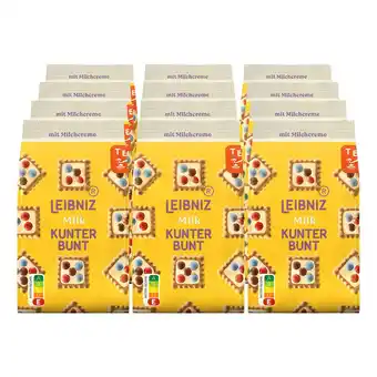 Netto Marken-Discount Leibniz Kunterbunt Milk 125 g, 12er Pack Angebot