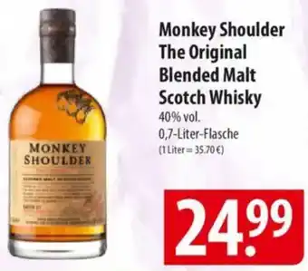 Famila Nord Ost Monkey Shoulder The Original Blended Malt Scotch Whisky Angebot