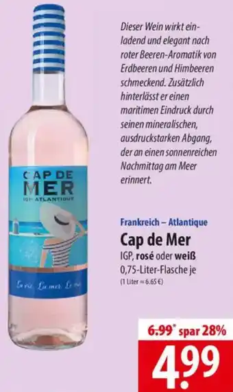 Famila Nord Ost Cap de Mer Angebot