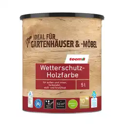 toom Baumarkt toom Wetterschutz-Holzfarbe schokobraun 5 l Angebot