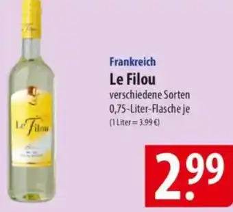 Famila Nord Ost Frankreich Le Filou Angebot