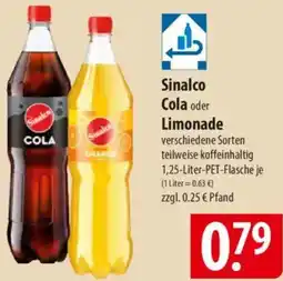Famila Nord Ost Sinalco Cola oder Limonade Angebot