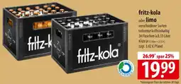 Famila Nord Ost fritz-kola oder limo Angebot