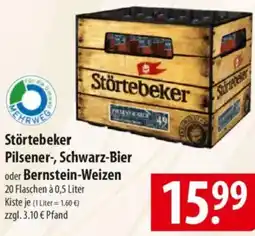 Famila Nord Ost Störtebeker Pilsener-, Schwarz-Bier oder Bernstein-Weizen Angebot