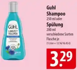 Famila Nord Ost Guhl Shampoo oder Spülung Angebot