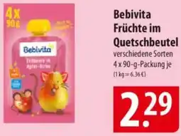Famila Nord Ost Bebivita Früchte im Quetschbeutel Angebot