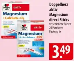 Famila Nord Ost Doppelherz aktiv Magnesium direct Sticks Angebot