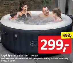 Bauhaus Lay-Z Spa 'Miami Air-Jet' Angebot