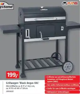 Bauhaus Kingstone Grillwagen 'Black Angus XXL' Angebot
