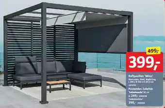 Bauhaus Raffpavillon 'Milos' Angebot