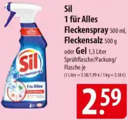 Famila Nord Ost Sil 1 für Alles Fleckenspray, Fleckensalz oder Gel Angebot