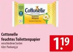 Famila Nord Ost Cottonelle feuchtes Toilettenpapier Angebot