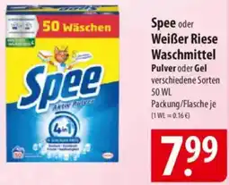 Famila Nord Ost Spee oder Weißer Riese Waschmittel Pulver oder Gel Angebot