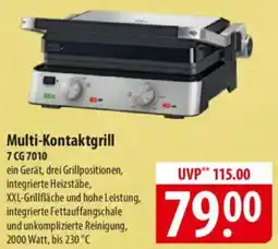 Famila Nord Ost BRAUN Multi-Kontaktgrill 7 CG 7010 Angebot