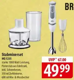 Famila Nord Ost BRAUN Stabmixerset MQ5235 Angebot