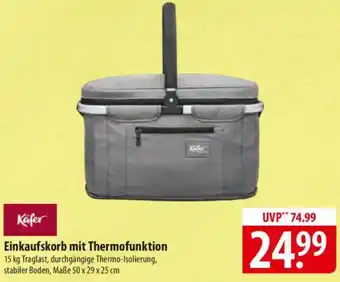 Famila Nord Ost Käfer Einkaufskorb mit Thermofunktion Angebot