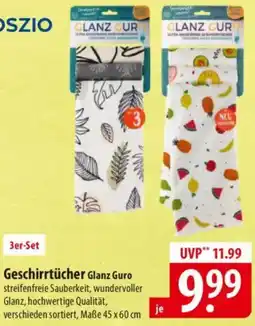 Famila Nord Ost Geschirrtücher Glanz Guro Angebot
