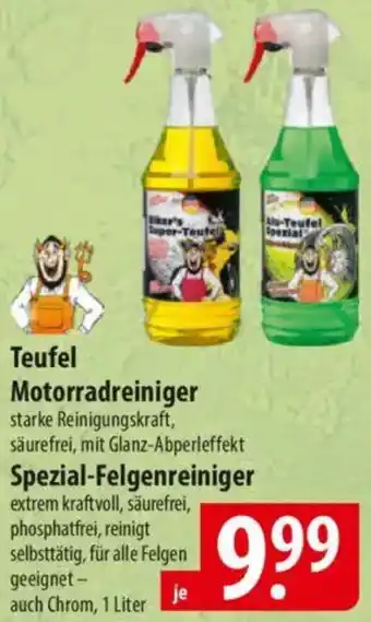 Famila Nord Ost Teufel Motorradreiniger oder Spezial-Felgenreiniger Angebot