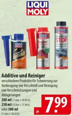 Famila Nord Ost LIQUI MOLY Additive und Reiniger Angebot