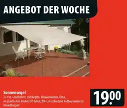 Famila Nord Ost Sonnensegel Angebot