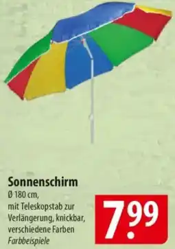 Famila Nord Ost Sonnenschirm Angebot