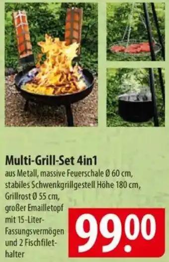 Famila Nord Ost Multi-Grill-Set 4in1 Angebot