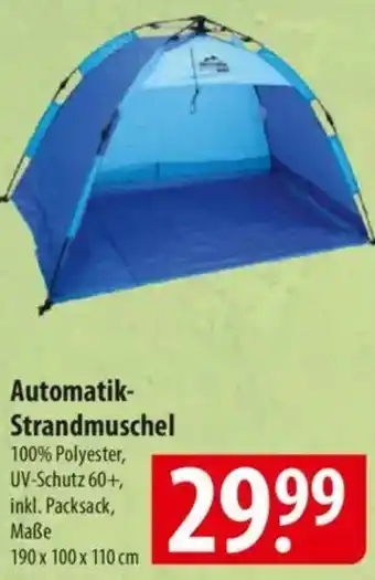 Famila Nord Ost Automatik Strandmuschel Angebot