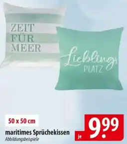 Famila Nord Ost maritimes Sprüchekissen Angebot