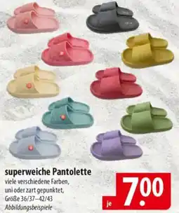 Famila Nord Ost superweiche Pantolette Angebot